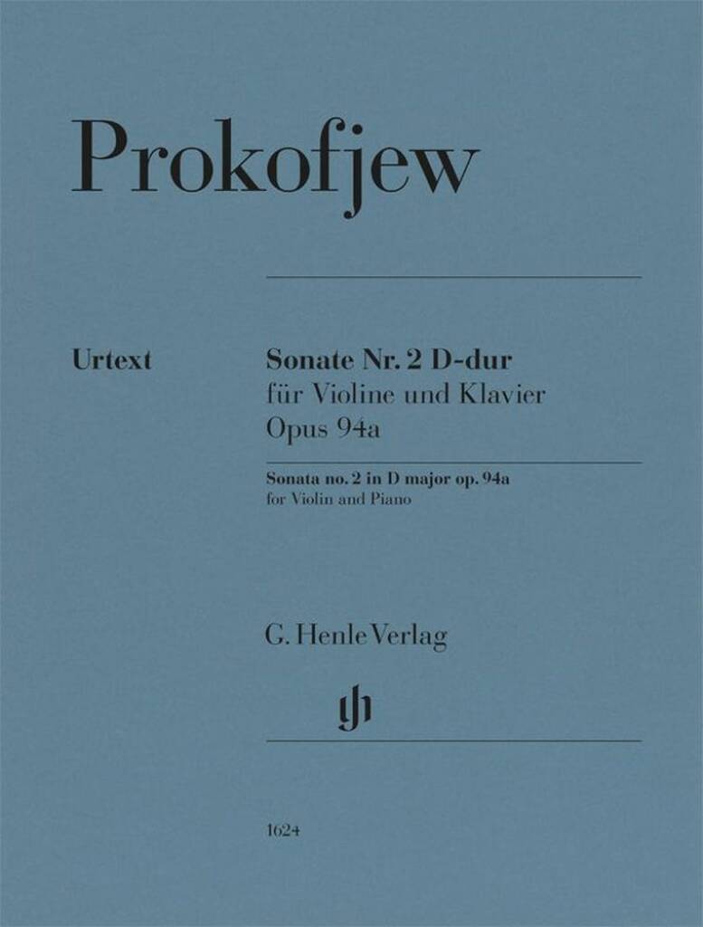 Violinsonate Nr. 2 D-dur Op. 94a